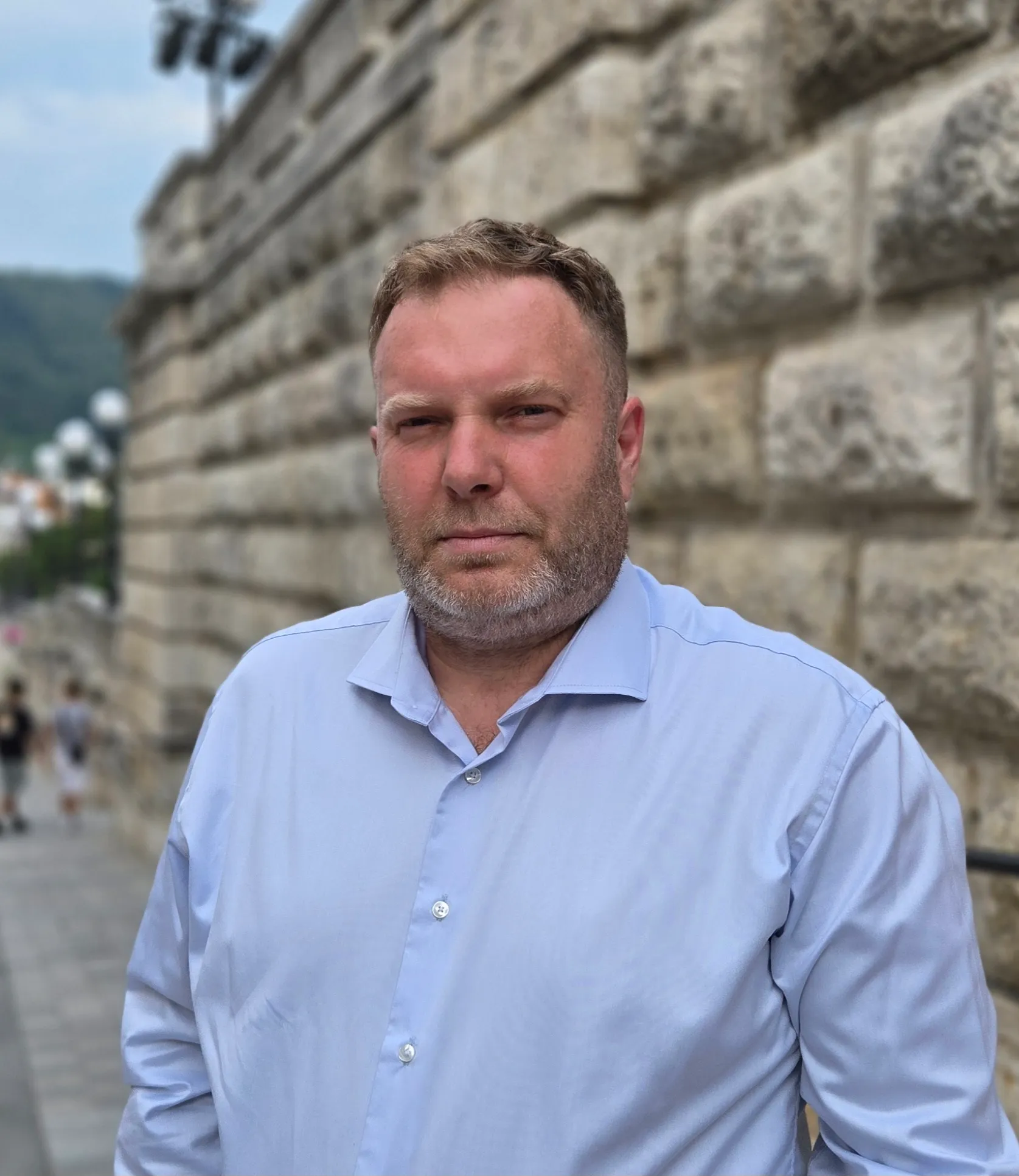 Ing. Anton Kozlík v uliciach Žiliny